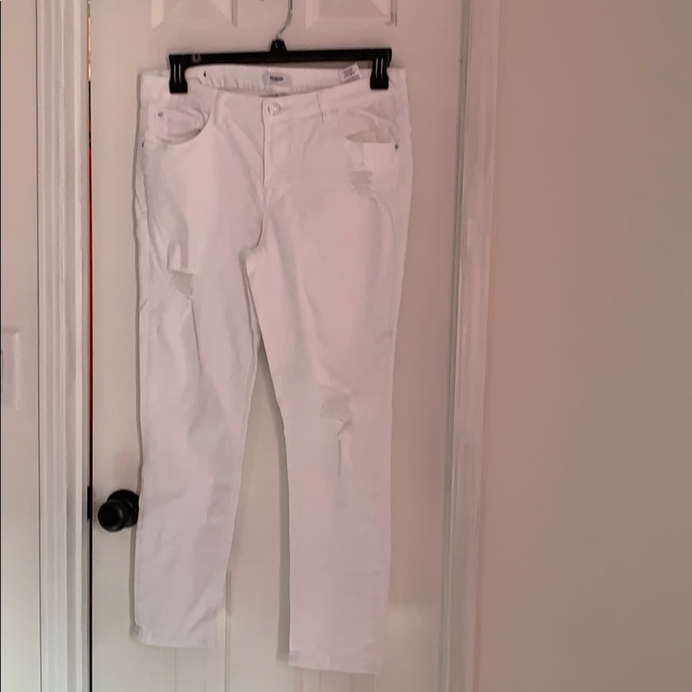 White Kenzie jeans 10 NEW